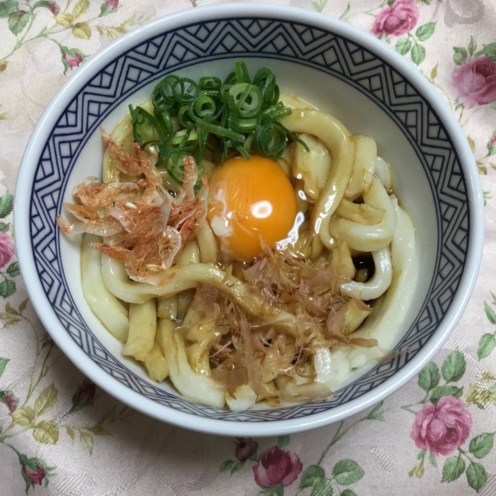 さくら海老で伊勢うどん